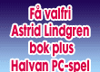 Astrid Lindgren bok plus Halvan PC-spel för 1 kr