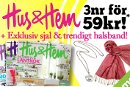 Hus & Hem 3 nr + sjal och halsband för 59 kr