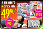 iForm 2 nr + spikmatta för 49,90 kr