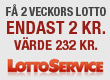 Spela två veckors lotto för bara 2 kr