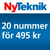 Ny Teknik 20 nr + TV-mottagare till datorn
