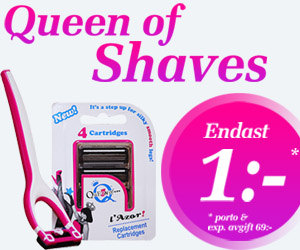 Queen of Shaves rakhyvlar