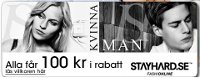 Få 100 kr på Stayhard.se och vinn vitvaror för 8000 kr
