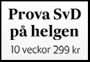 Prova SvD i 10 helger