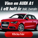 Vinn en Audi A1 inkl bensin i ett helt år