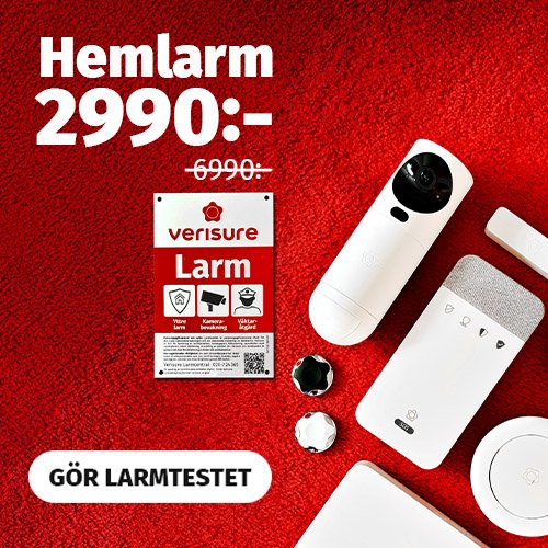 GuardVision, hemlarm, larm, verisure, övervakningskamera