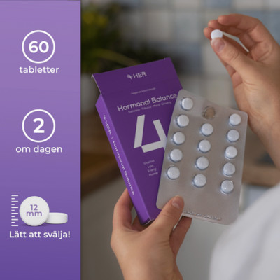 Köp 4HER Hormonal Balance med 100 kr rabatt