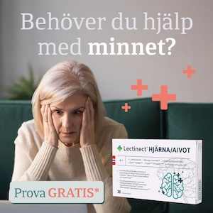 Förbättra minnet med Lectinect Hjärna – endast 79 kr frakt