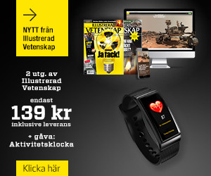 2 nr av Illustrerad Vetenskap + Aktivitetsklocka för 139 kr