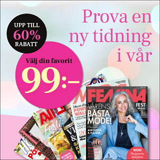 Prenumerera eller ge bort en prenumeration för endast 99kr