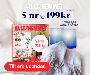 5 nr av Allt i Hemmet 199 kr + By On ljuslyktor & pläd