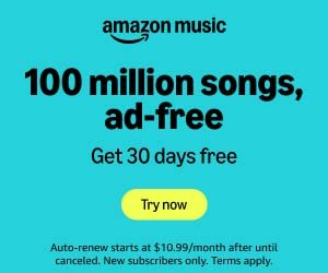 Amazon Music Unlimited gratis i två månader