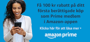 Rabattkod ger 100 kr rabatt hos Amazon Prime