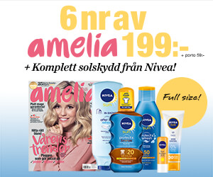 Amelia 6 nr + komplett solskyddskit från Nivea