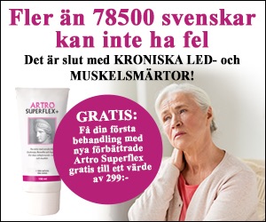 Artro SuperFlex+ mot kroniska led- och muskelsmärtor