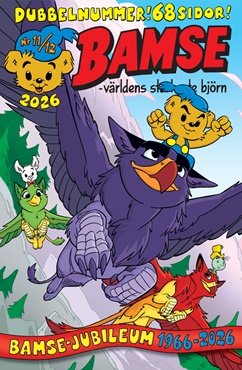 Bamse: 5 nummer plus boken Bamse Sagor för 199 kr