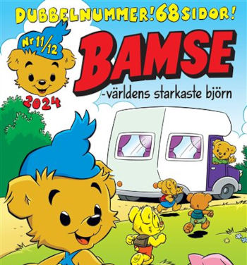 20 nr med Bamse-tidningen + ryggsäck på köpet