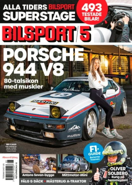 Bilsport tidningsprenumeration från 7 nr för 480 kr