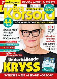Prenumerera på 5 nr av Bra Korsord för 169 kr (-35%)