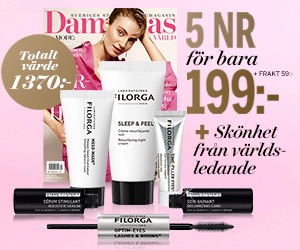Damernas Värld 5 nr + 4 produkter från Filorga