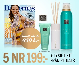 Damernas Värld 5 nr + kit från Rituals