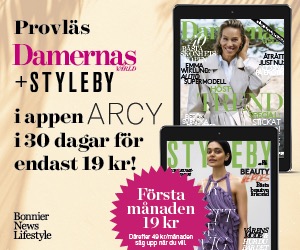 Damernas Värld + STYLEBY i appen ARCY för 19 kr