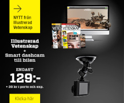 2 nr av Illustrerad Vetenskap + Smart dashcam till bilen