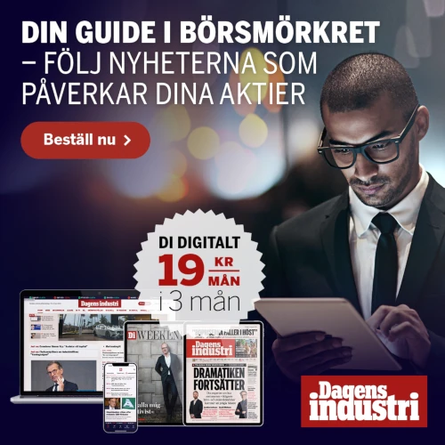 Prova Dagens Industri (DI) 19 kr för 3 månader