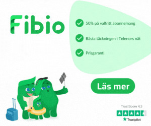 50% rabatt på Fibio abonnemang + 2 månader gratis Viaplay