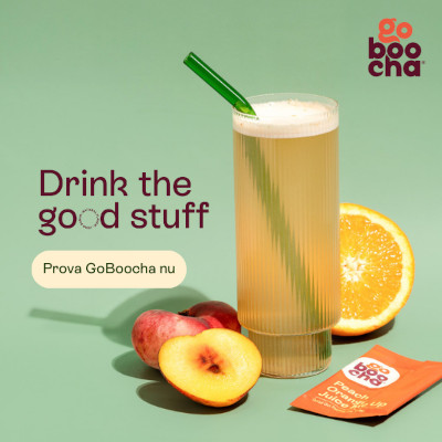 GoBoocha: 30 portioner Kombucha to-go i brevlådan
