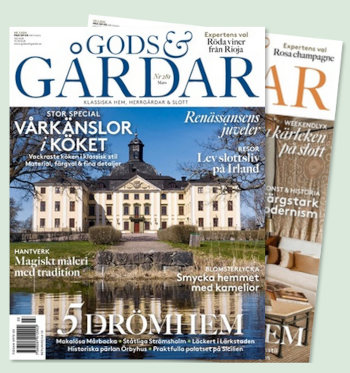 2 nr av Gods & Gårdar för 159 kr
