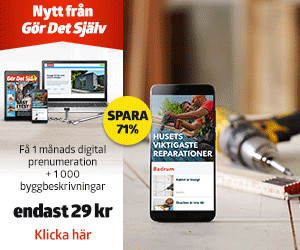 1 000 byggbeskrivningar med Gör Det Själv Digital för 29 kr
