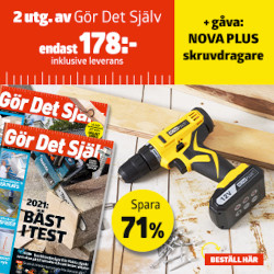 Gör Det Själv + NOVA PLUS skruvdragare