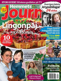 10 nr av Hemmets Journal + modern klocka (spara 77%)