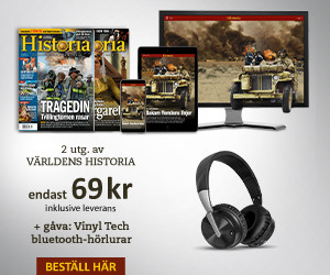 2 nr av Historia + Vinyl Tech bluetooth-hörlurar