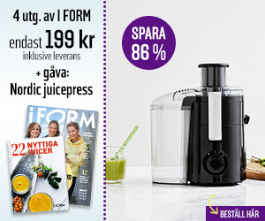 4 nr av i FORM för 199 kr + Nordic Juicepress på köpet