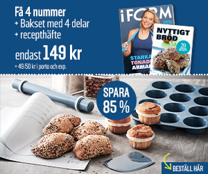 Bakset med 4 delar + I Form för endast 149 kr