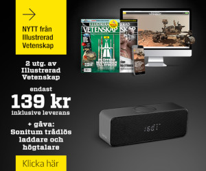 Illustrerad Vetenskap + Sonitum trådlös laddare + högtalare