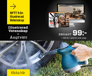 2 nr av Illustrerad Vetenskap 148 kr + Ångtvätt som premie