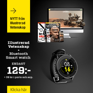 SmartWatch W9 bluetooth med 2 nr av Illustrerad Vetenskap