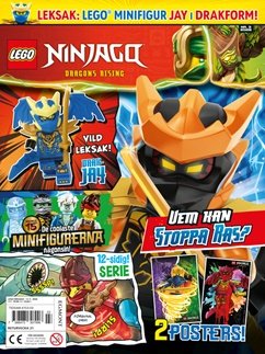 LEGO Ninjago – 3 nummer med LEGO-leksak på köpet
