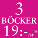 Bokklubben LivsEnergi - 3 böcker 19 kr/st och 5 gratis premier