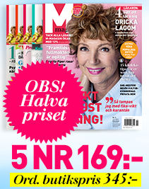 Beställ M-magasin till halva priset 5 nr för 169 kr