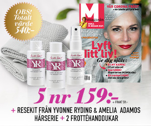 5 nr av M-magasin 159 kr + Hair Line kit (Adamo / Ryding)