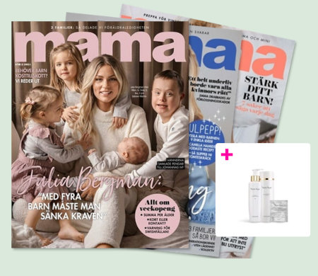 4 nr av Mama + Novage hudvårdskit för 199 kr (spara 83%)