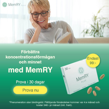 Prova MemRY Plus i 30 dagar