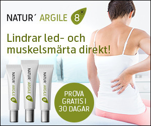 NaturArgile8 för att lindra led och muskelsmärtor