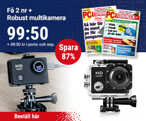2 nr av PC-tidningen för 149 kr + FOQUS PRO multikamera