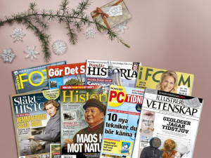 Ge en tidning som present med Bonnier presentkort