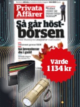 Privata Affärer 6 nr + skimningsskyddad plånbok & ficklampa